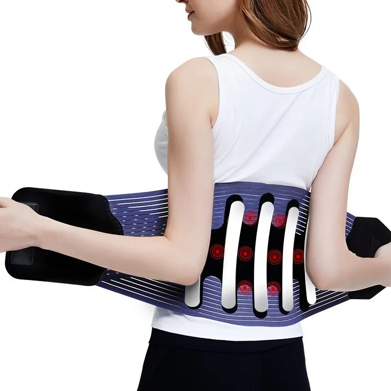 

3XL 4XL Large Tourmaline Magnetic Waist Treatment of Lumbar Disc Herniation Spine Orthopedic Back Support Brace Belt Women Men