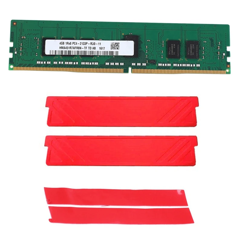 

Оперативная память для сервера 4 Гб DDR4 + охлаждающий жилет 2133 МГц 1RX8 PC4-2133P 1,2 в 288PIN ECC REG DIMM оперативная память