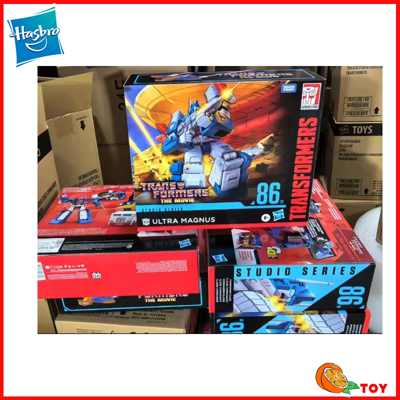 Фото В наличии Hasbro Transformers Toy Studio Series SS86 SS86-31 Модели Ultra Magnus Аниме Фильмы Игрушки Роботы Фигурки Хобби №1