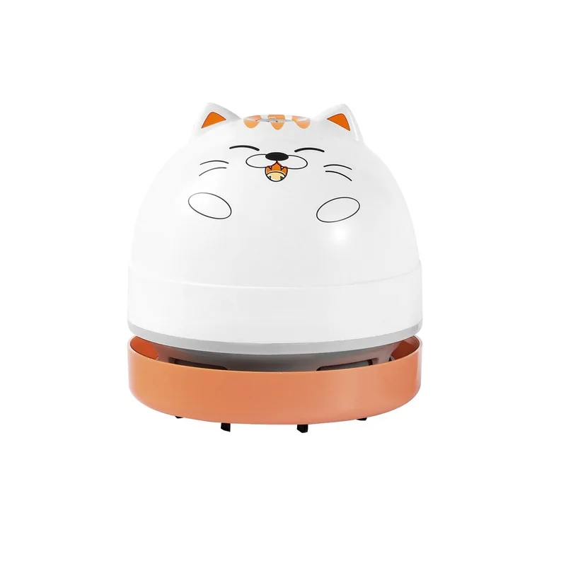 

Portable Cleaner Accessories Mini Vacuum Cleaner Office Desk Dust Tools Table Sweeper for Desktop Keyboard,Cat Shape