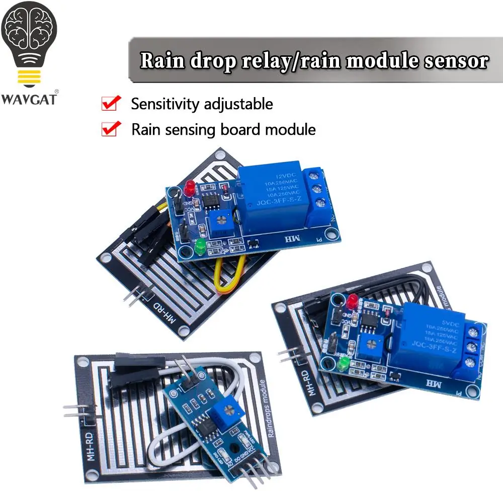 Модуль зимней подсветки дождь погода модуль влажности для Arduino управления реле