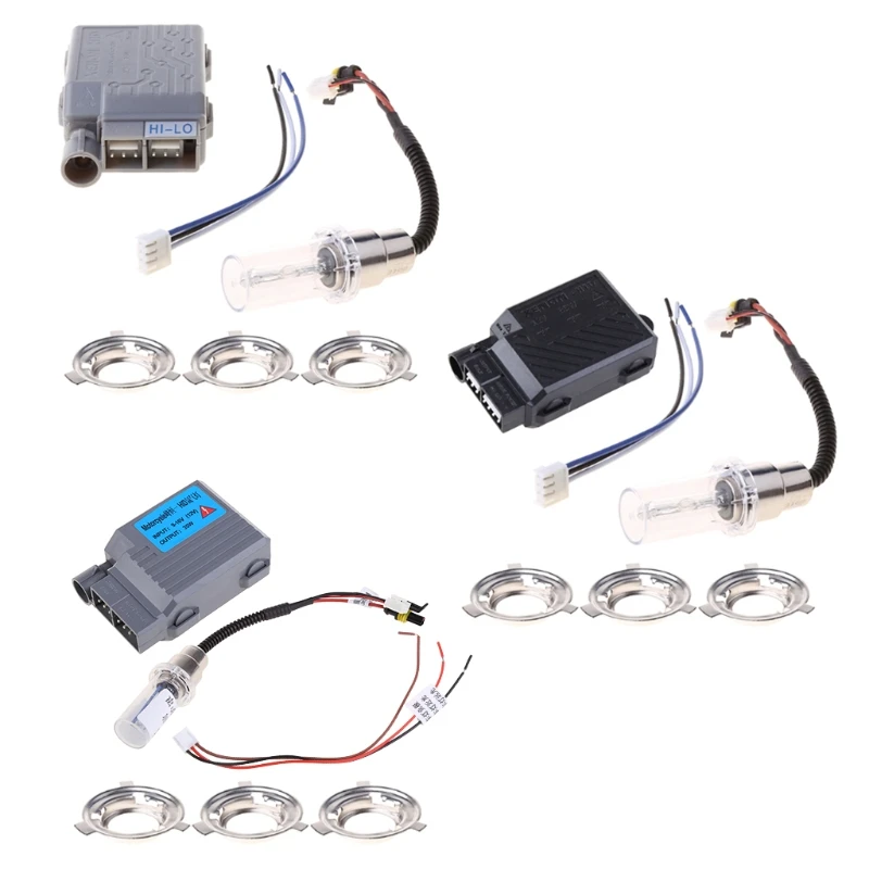 

1 Pc Motorbike Motorcycle Xenon Lamp Headlight Hid Kits Light Bulb H6 6000K 35W 85DF