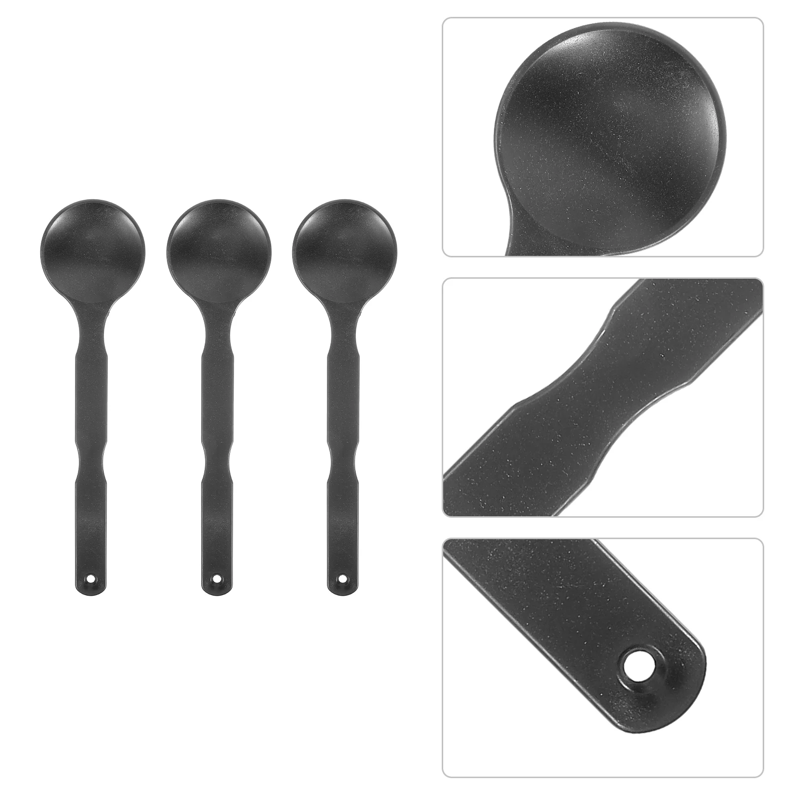 

3Pcs Household Eyesight Test Covering Handheld Eye Occluder Eyesight Test Tool Practical Testing Tool