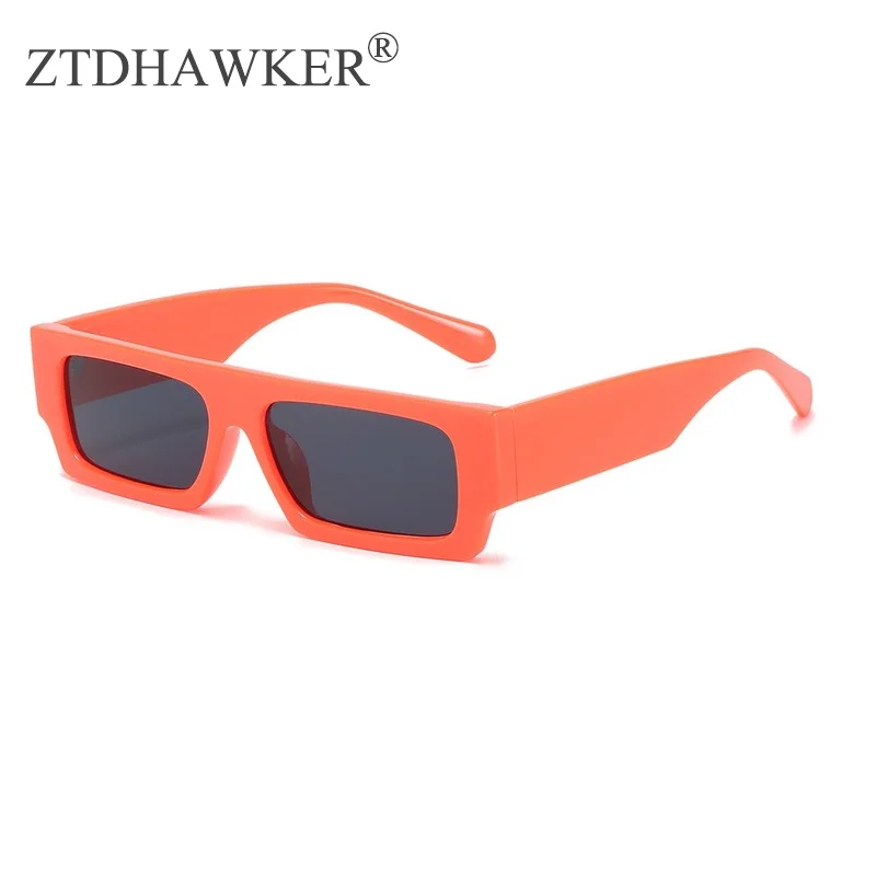 

2022 New Small Frame Small Face Box Narrow Sunglasses Women's Fashion Trend Street Shot Sexy Temperament Glasses UV400