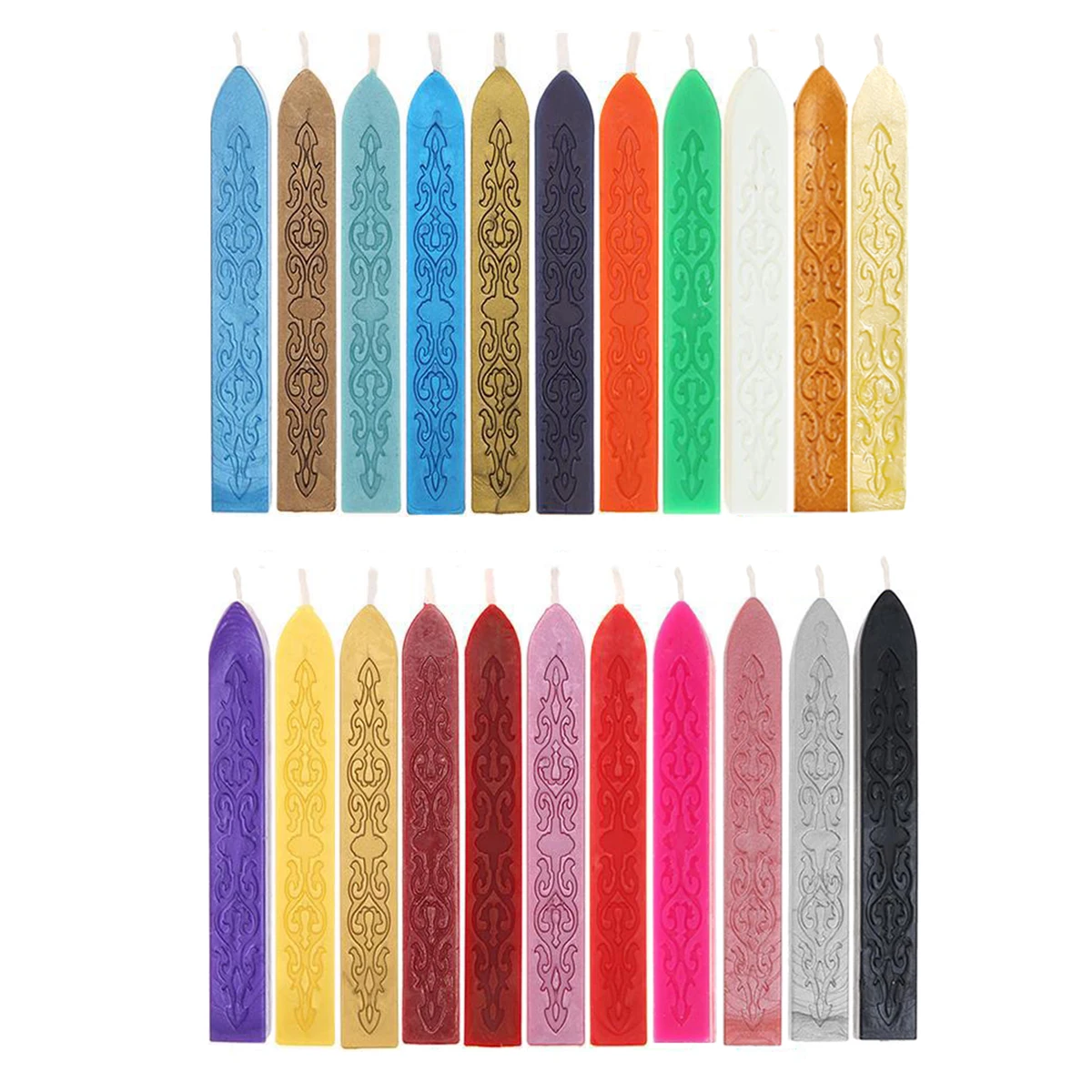 1pc Sealing Wax Sticks Colorful Antique Strips Candle Beeswa