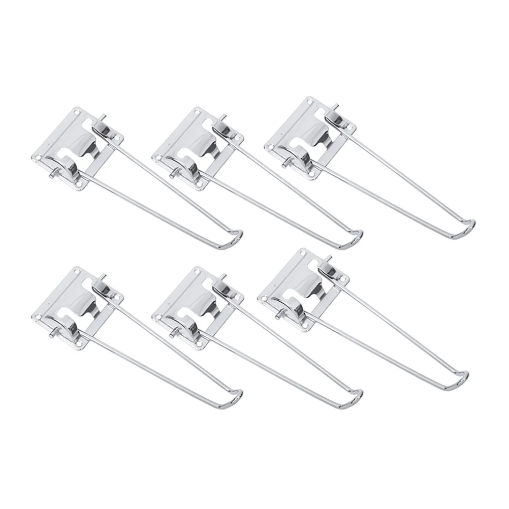 

6Pcs Household Desk Legs Replaceable Hairpin Legs Wear-resistant Folding Legs Home Supply