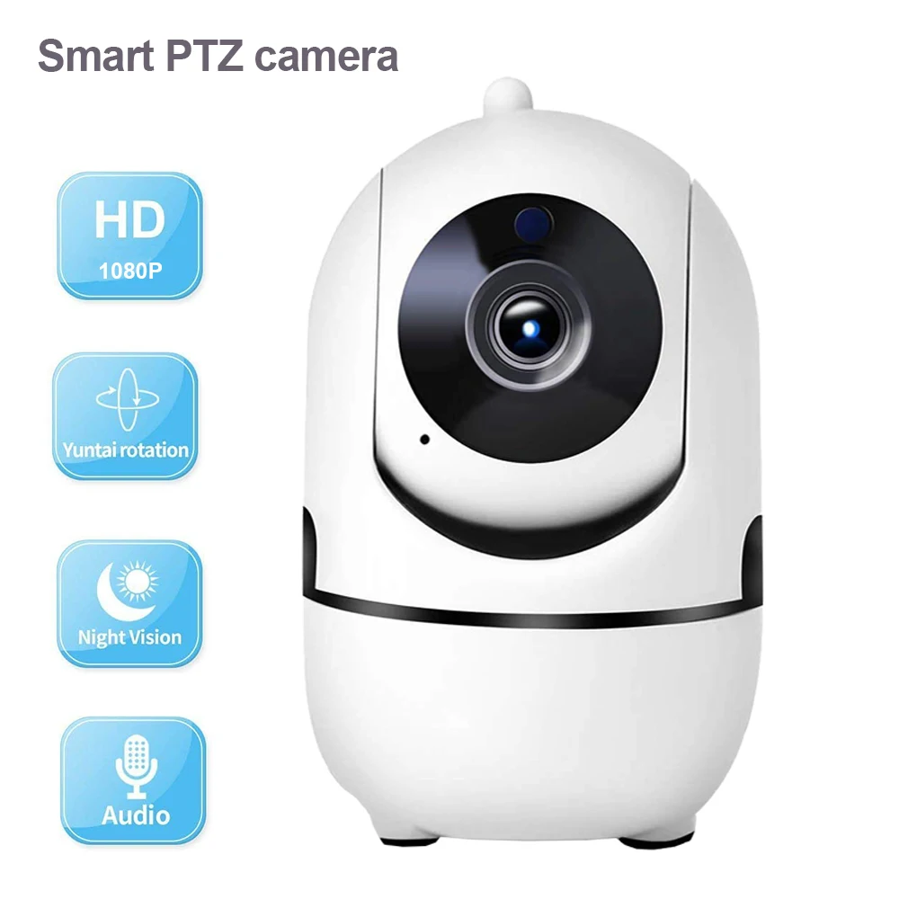

Ycc365Plus 1080P HD IP Wifi Camera Video Surveillance Baby Monitor Mini Infrared Night Vision Auto Track Pet Remote View Device