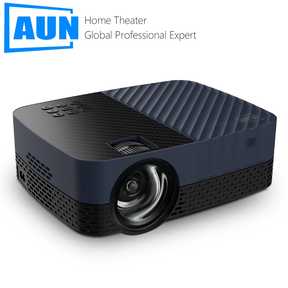2022 совершенно новый Мини проектор AUN Z5S Full HD 1080P домашний кинотеатр светодиодный
