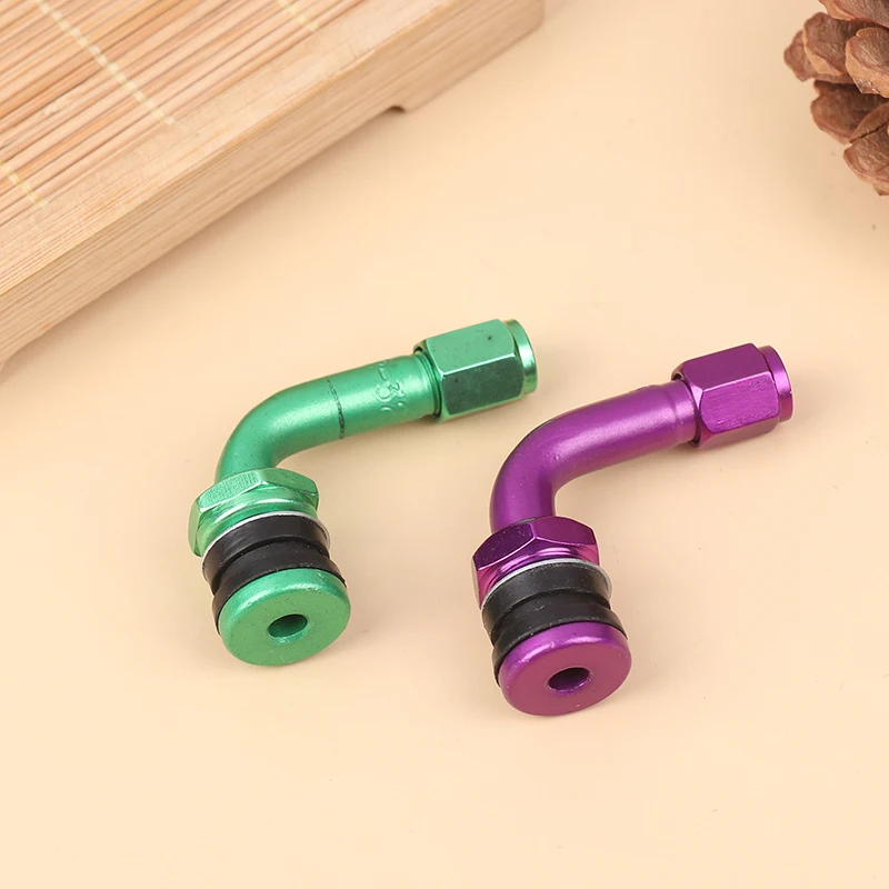 2 шт. колпачки из алюминиевого сплава для бескамерных клапанов мотоциклов