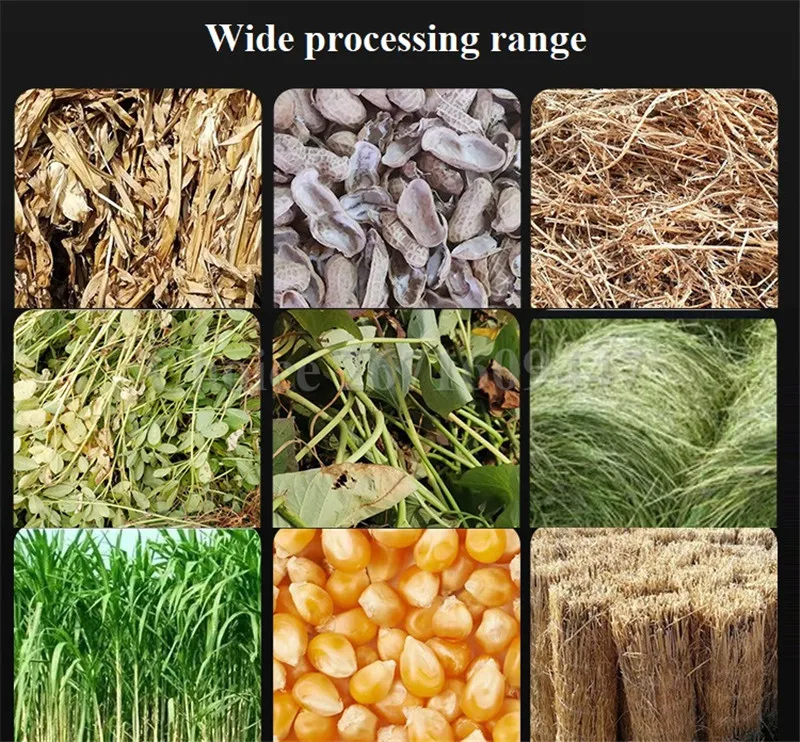 Автоматическая молотковая мельница для фермы силоса корма коров резак травы