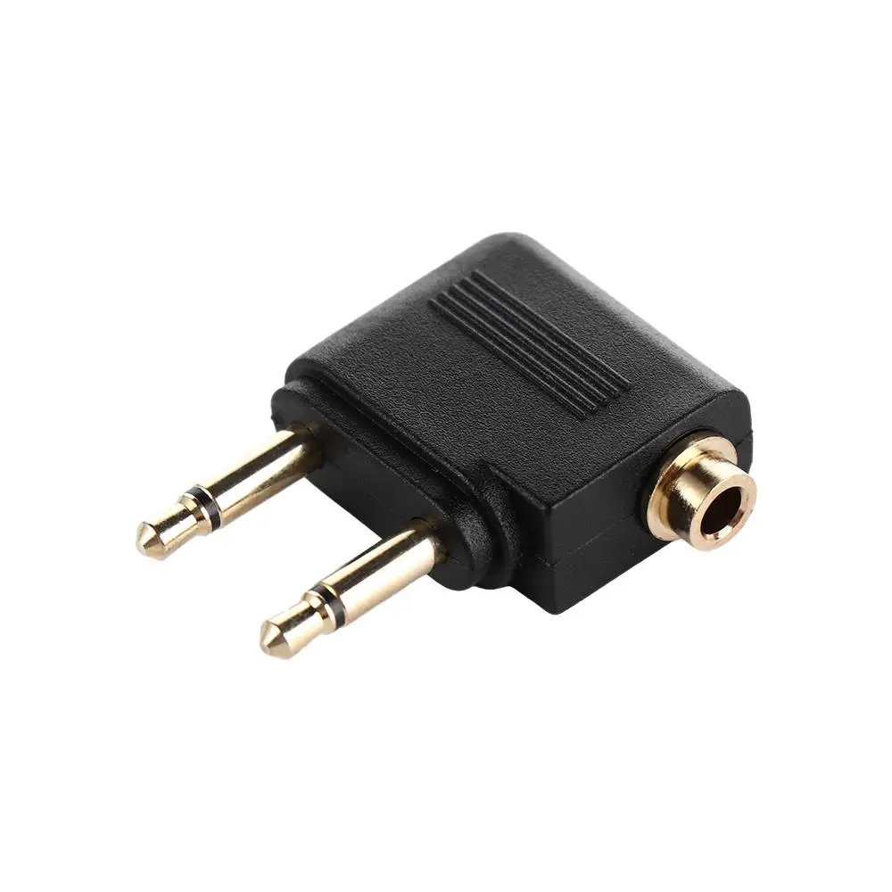 Позолоченные позолоченные наушники в виде самолета моно 3 5 мм разъем для