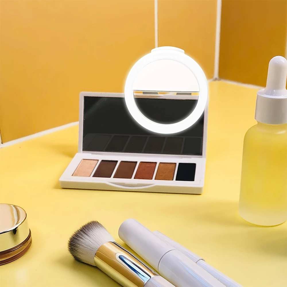 Оригинальное женское кольцо для селфи с новинкой лампа макияжа мобильных