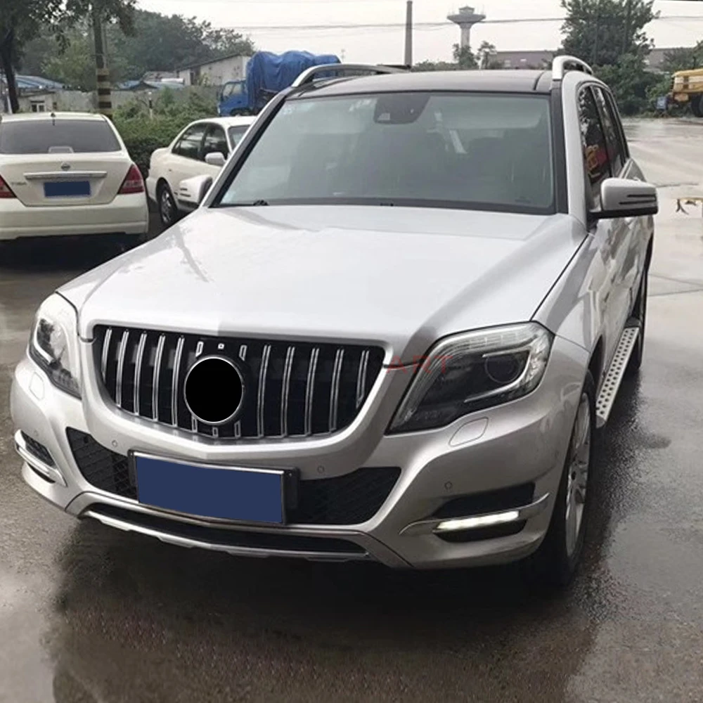2009-2015 GLK GT сетчатая решетка для mercede Class X204 Facelift передний бампер SUV GLK250 GLK300 GLK350