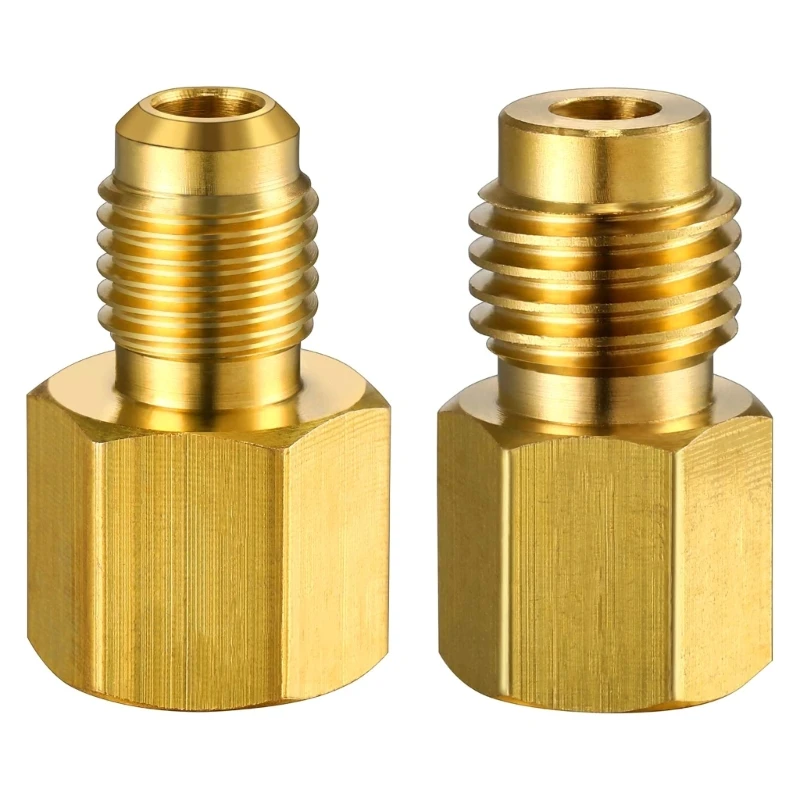 

94PD R134A Car Conditioner Adapter Quick Coupling 1/2" ACME Female 1/4" SAE Male