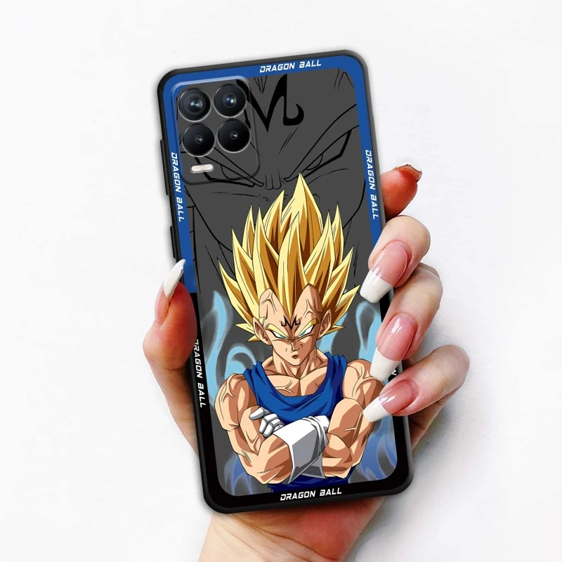 

Dragon Ball Super Stars Goku Phone Case For Oppo Realme 8 7 9 Pro C35 A74 C21y A53s GT Neo 2 3 A15s Master 8i A32 A16 C21