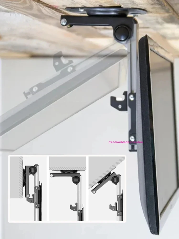 Складная вешалка для телевизора на колесах 17-37 дюймов подставка монитора