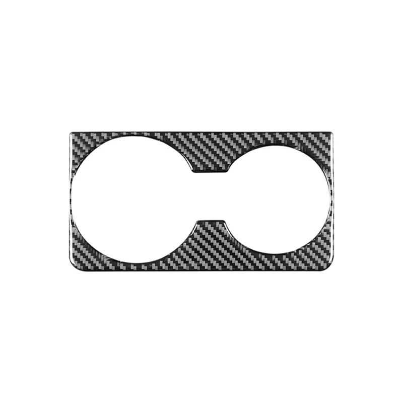 

Carbon Fiber Front Cup Holder Cover Decoration Trim for Land Rover Range Rover Evoque 2021 Accessories
