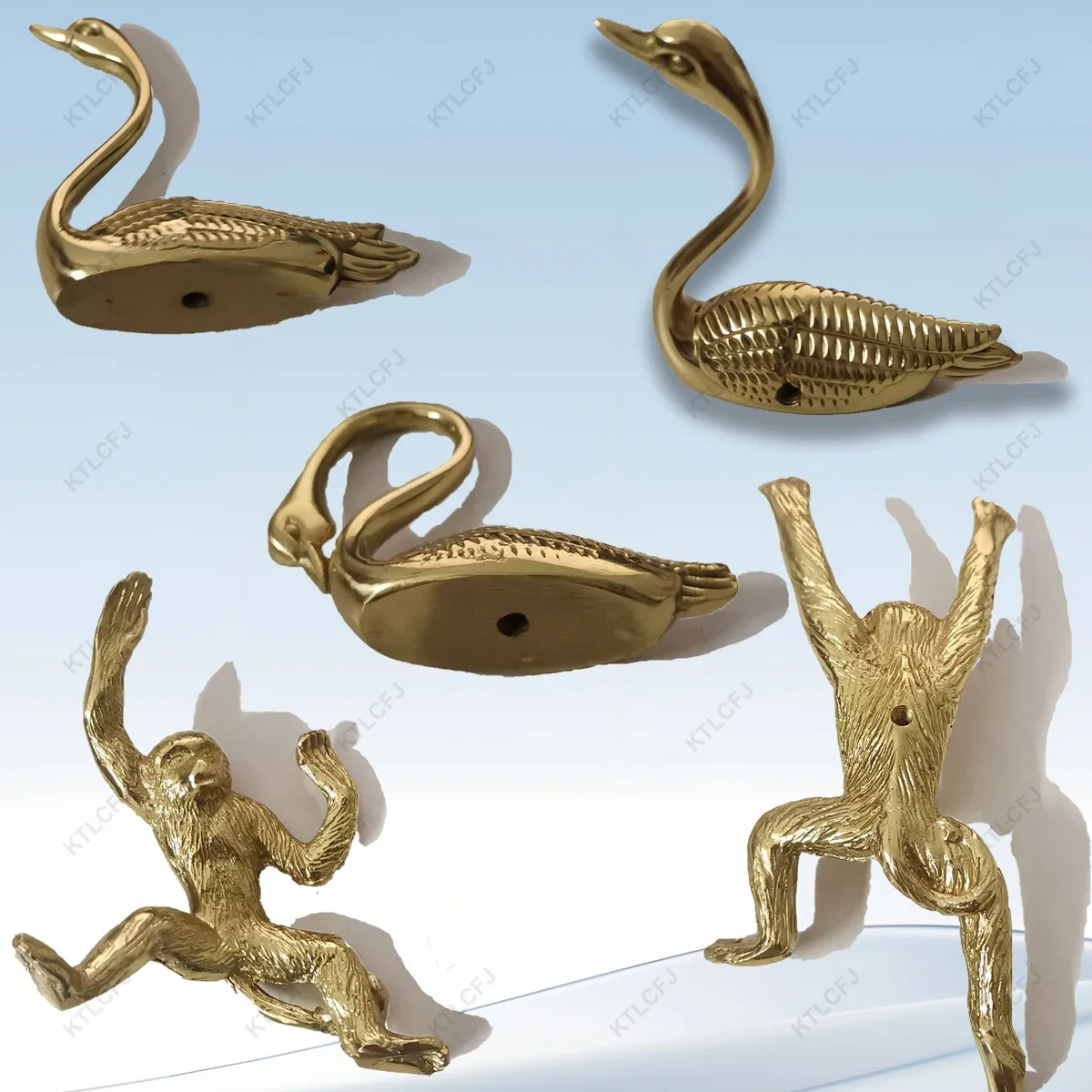 Ручка в форме животного для шкафа с выдвижными ящиками