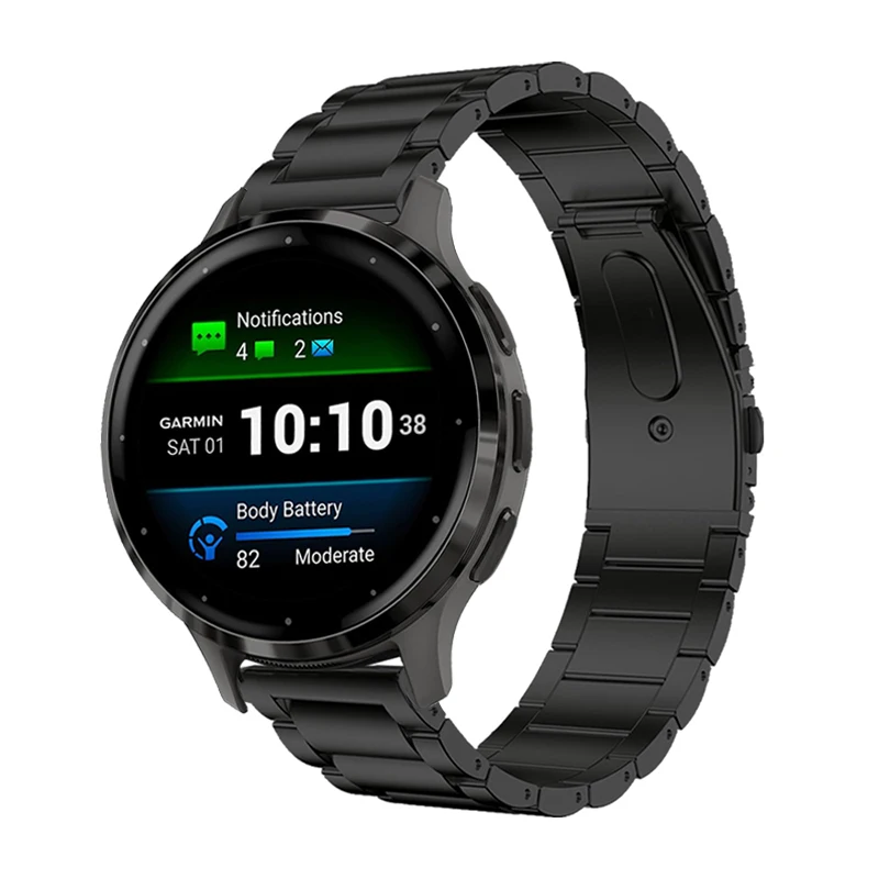 

Металлический ремешок для смарт-часов Garmin CAME 3/3S 2/2S, ремешок для смарт-часов Garmin CAME 2 Plus, браслет Garmin Vivoactive 3 4, ремешок на запястье