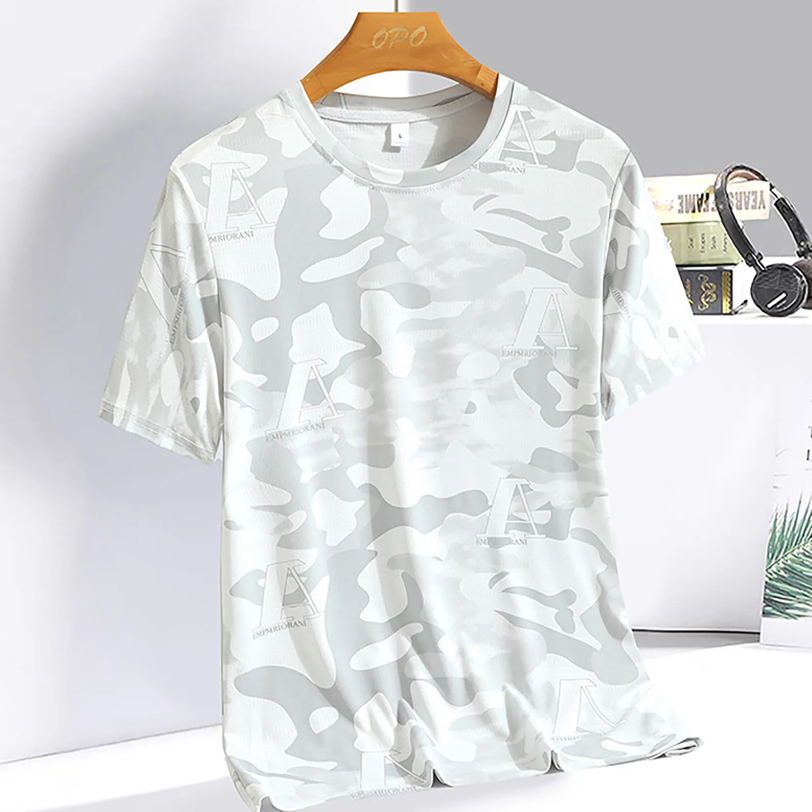 

Мужская Толстая рубашка, летняя камуфляжная футболка из ледяного шелка с короткими рукавами для мужчин, для бега, для улицы, для пар, тонкая футболка с воротником-черепахой, с короткими рукавами, футболки для мужчин