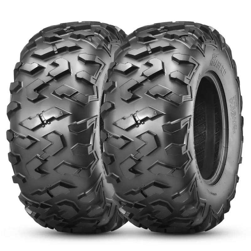 

Set Of 2 25x8-12 UTV Tires 6Ply Heavy Duty ATV UTV All Terrain Tires