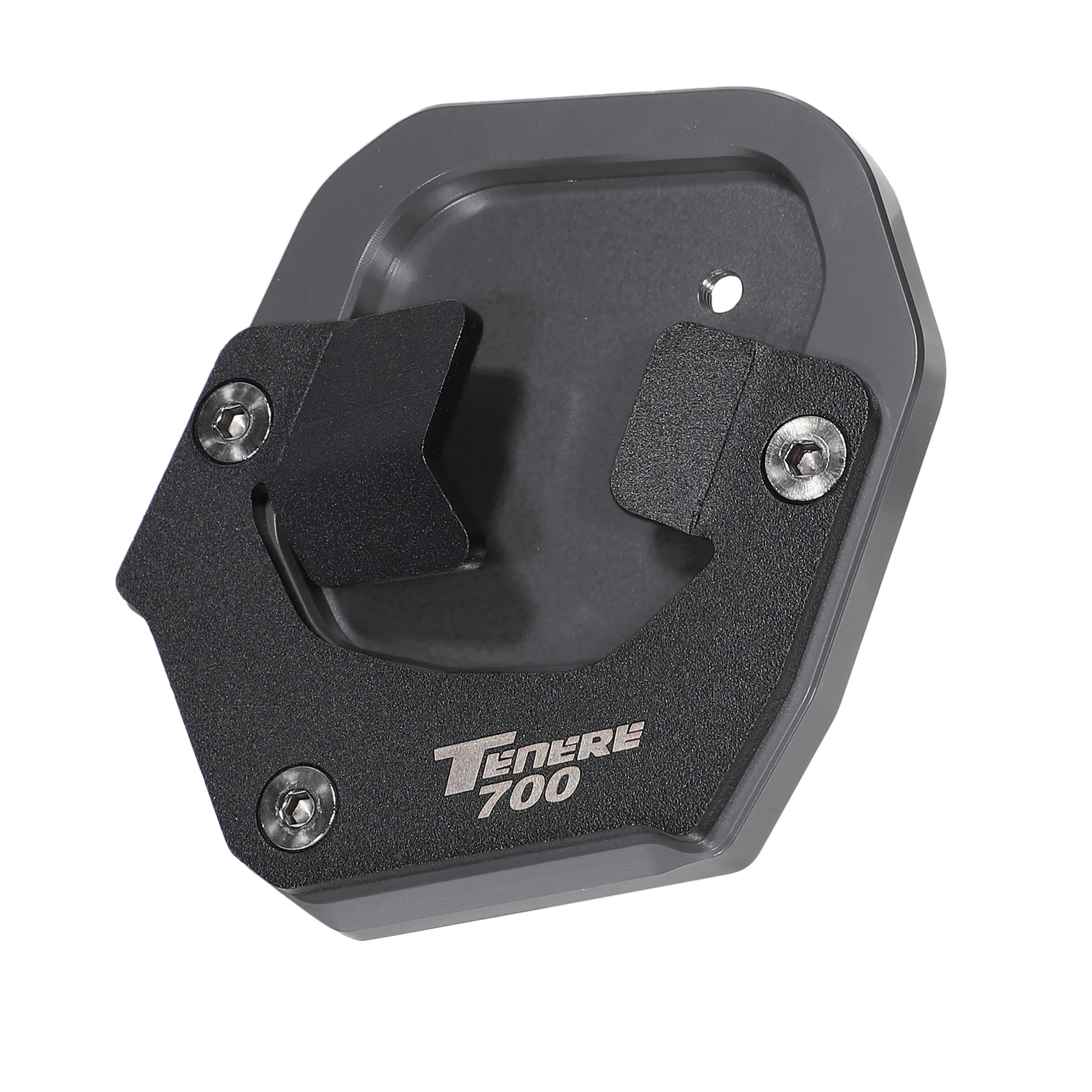 

Подставка для мотоцикла, увеличитель ног, боковая подставка, удлинительная пластина для Yamaha Tenere 700 Tenere700 2019-2021 (титан)