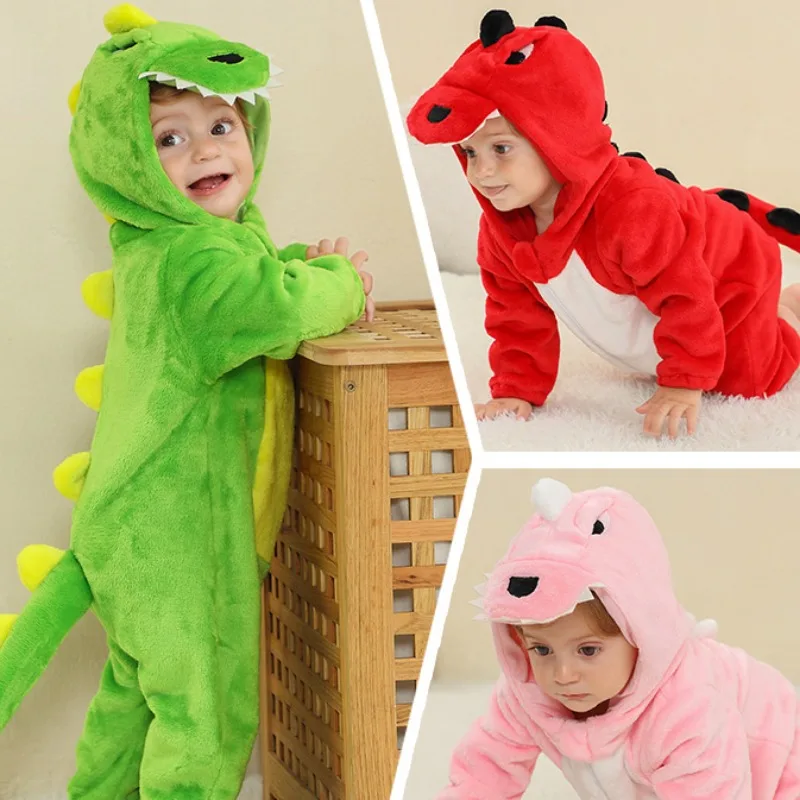 Детский Фланелевой Комбинезон Для Косплея Аниме-боди Новорожденных