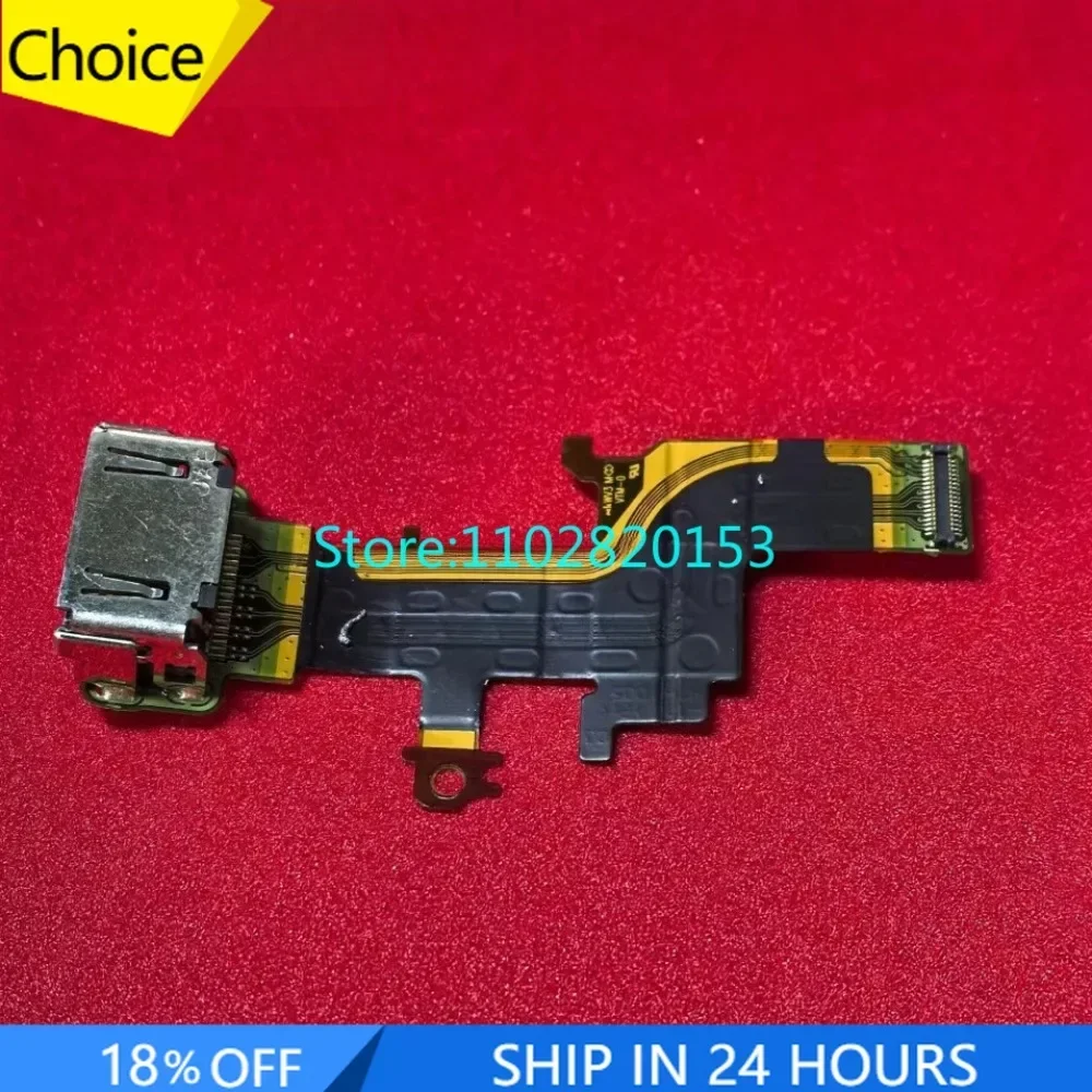 Фото Новый гибкий шлейф HDMI-порта HD-интерфейса для Sony A7M4, A7IV, A7R4A, A7R5, FX3, FX30 – Запасная часть для цифровой камеры №1