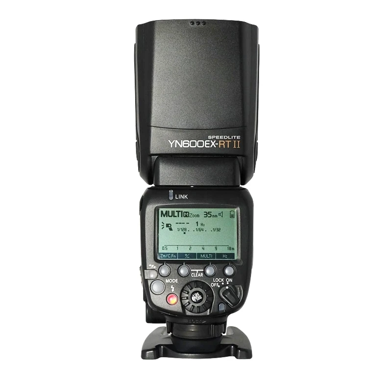 Фото YONGNUO YN600EX-RT II 2.4G Беспроводная HSS 1/8000s Master TTL Flash Speedlite для цифровой зеркальной камеры Canon 6D II 5D mark II III IV 1DX №5