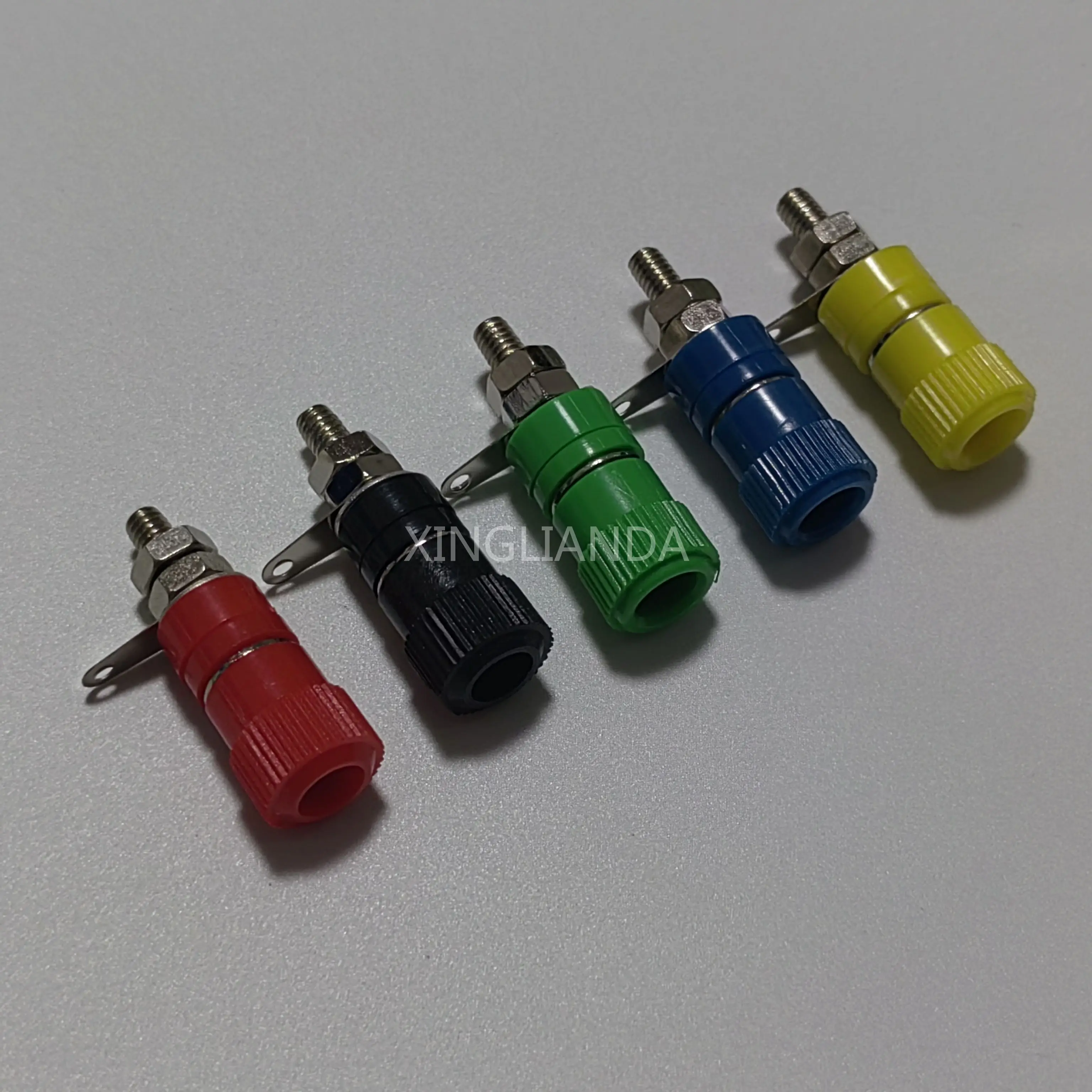 10 шт./лот клеммные колодки JS-910B 4 мм клеммный разъем усилителя переплетный пост