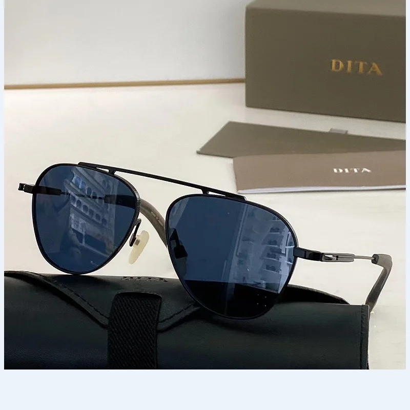 

New Arrival DITA DLX106 Model Luxury Design Metal Frame Unisex Sunglasses Classic Business Fashion UV400 Men Women Eyeglasses