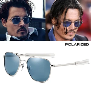 JackJad 2022 Vintage Classic Army Military Pilot Style Polarized Sunglasses For Men Brand Design Sun