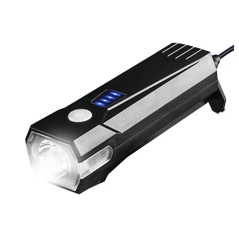 

Велосипедный фонасветильник, зарядка через USB, передняя и задняя фары для горных дорог, велосипедные аксессуары, 1 шт.