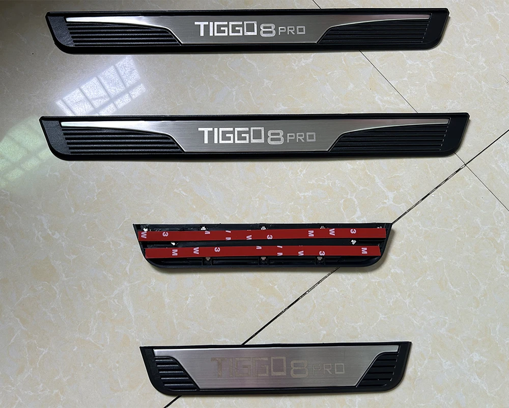 Подходит для Chery CAOACHERY Chirey TIGGO8 PRO TIGGO 8 2024 2022 накладка на порог педаль из нержавеющей