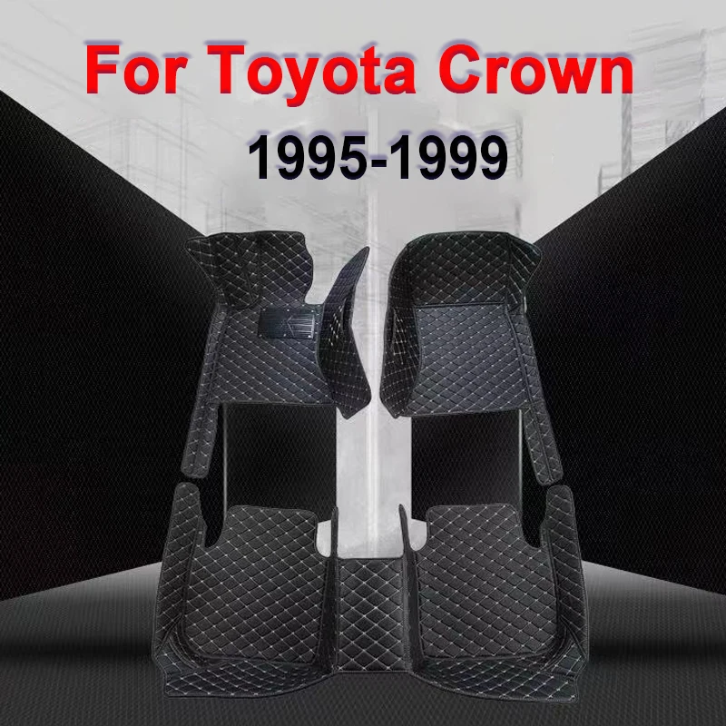 

Автомобильные коврики для Toyota Crown 1995-1999, индивидуальные автомобильные подкладки для ног, Аксессуары для автомобилей