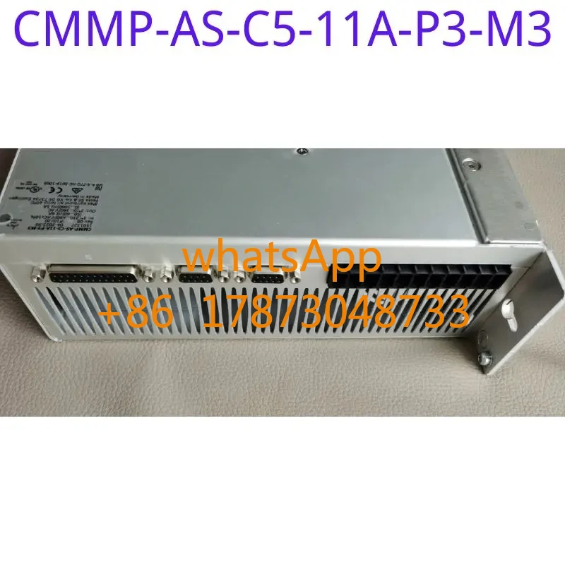 Функциональный тест подержанного привода CMMP-AS-C5-11A-P3-M3 в порядке