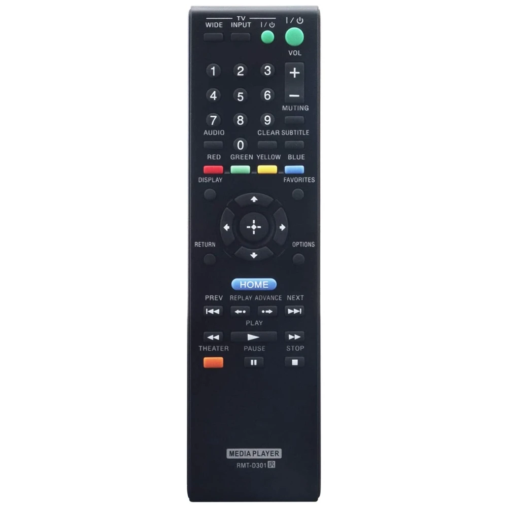 

-D301 Remote Control Replacement for Network Media Player -D301 D301 RMTD301 -N100 SMPN100