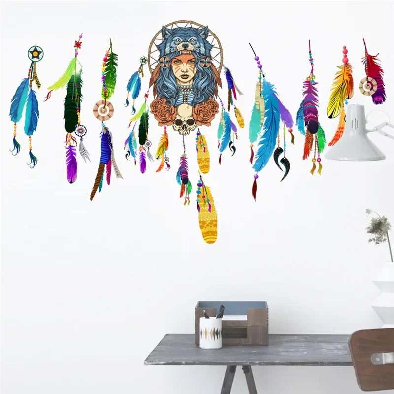 Фотообои с изображением перьев мечты