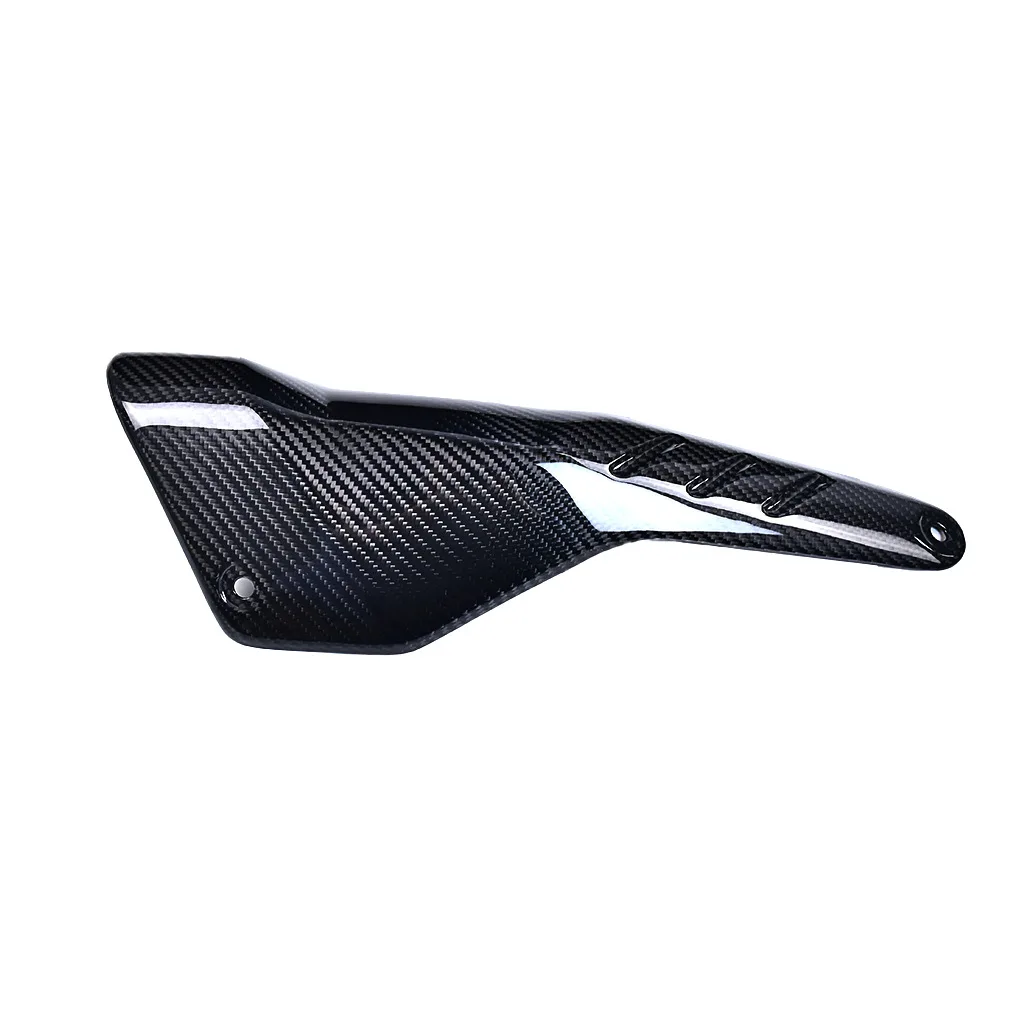 

For Aprilia RSV4 2021 2022+ Motorcycle Modified Carbon Fiber Exhaust Shield