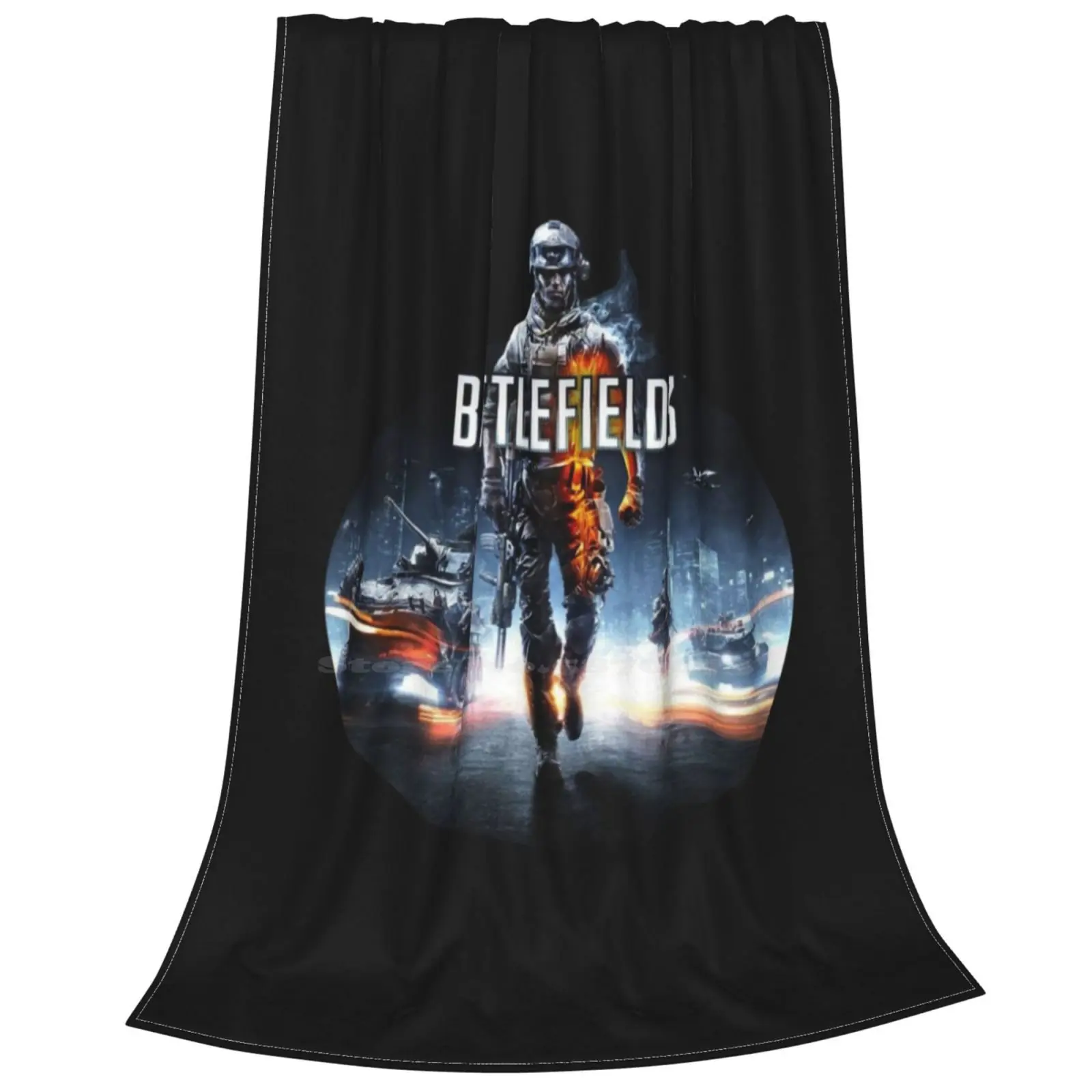 Мягкое теплое покрывало Bf3 Bf4 Bfv для шутеров Ps4 Pcgamer Guns War Bf2042