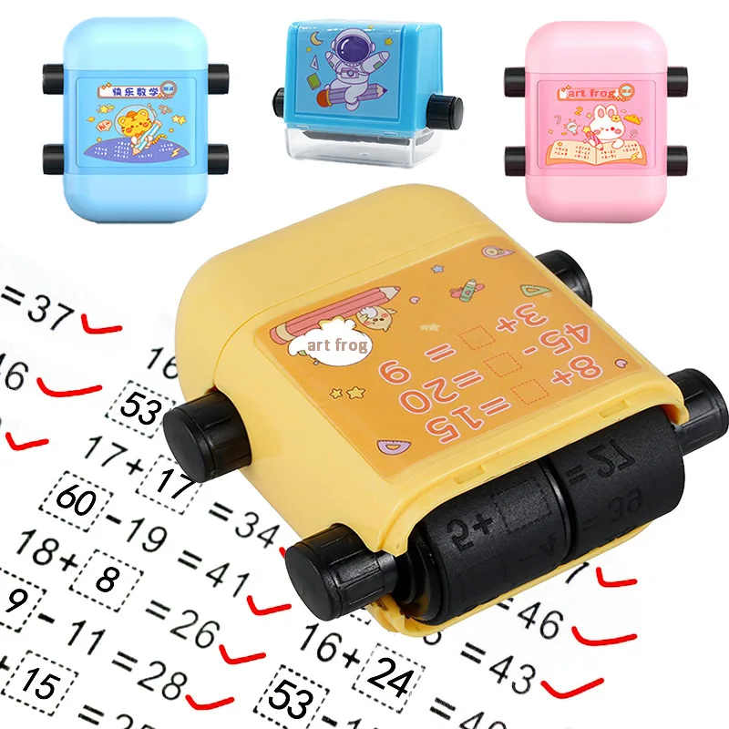 

Stamp 100 In Math Exercise Subtraction Roller Practice 2 Within Head Kids Dual Stamps For 1 And With Stamp Ink For Math Addition