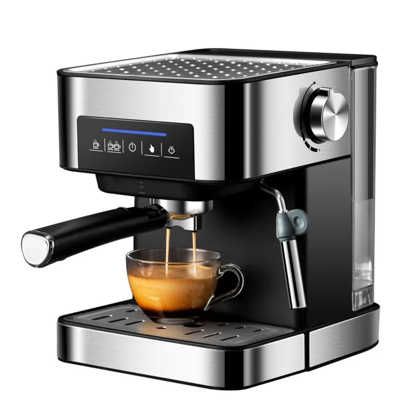 

Italian Coffee Machine Home Use Small Semi-automatic Commercial High Pressure Steam Foaming Office Coffee Maker 20bar