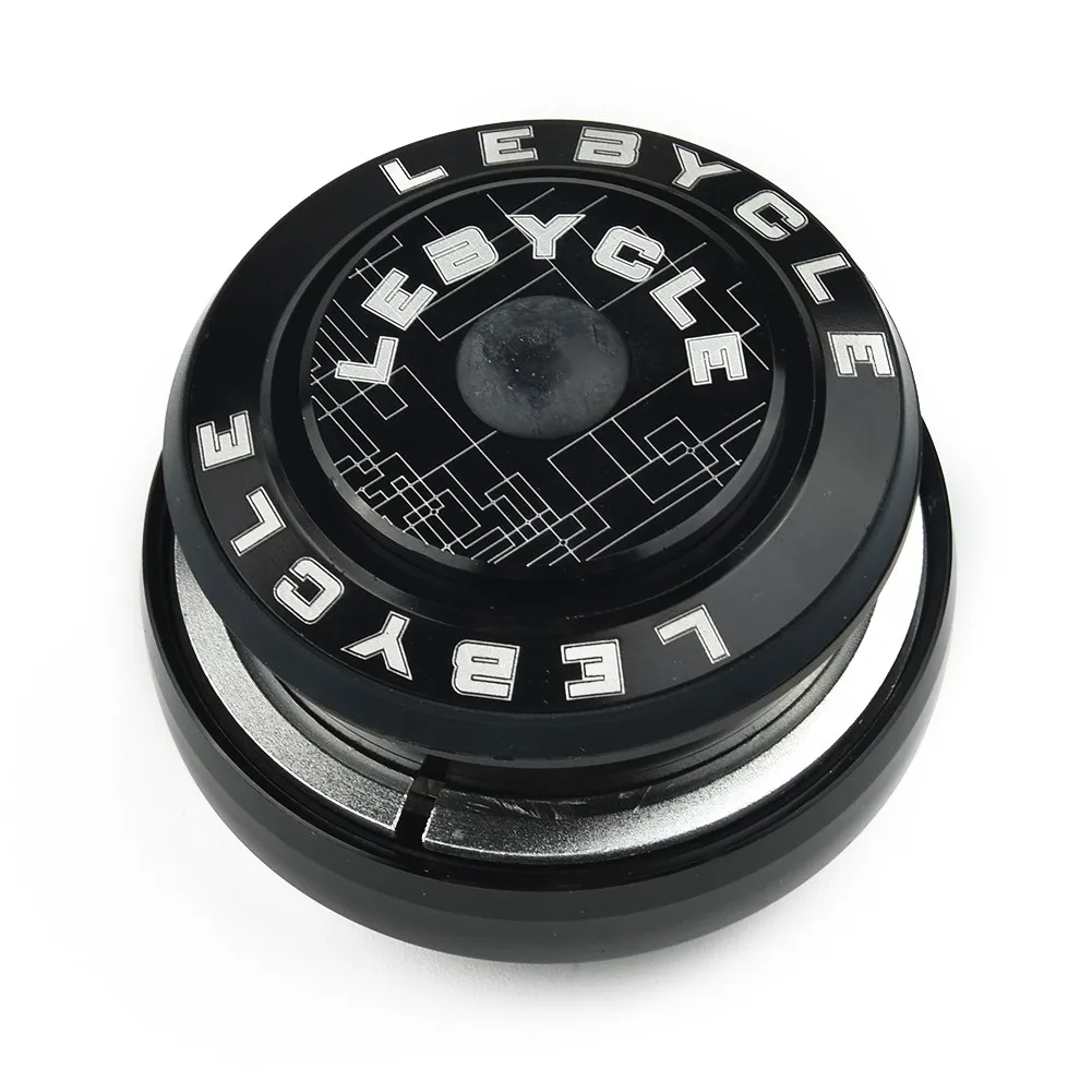 

1x Bicycle Headset 44mm Straight Tube Frame To Tapered Tube Fork 1.5 Adapter Aluminum Alloy Parts With Rubber Waterproof Ring