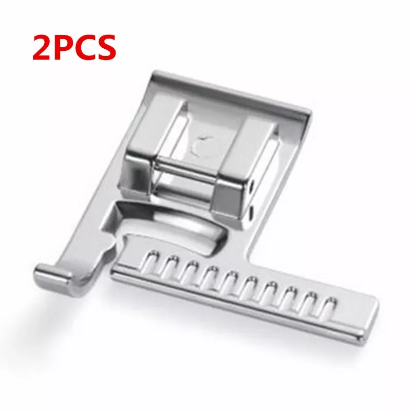 

Household Sewing Machine Presser Foot Tape Measure with a Ruler Stitch Guide Sewing Foot Snap on Metal AA7016-2