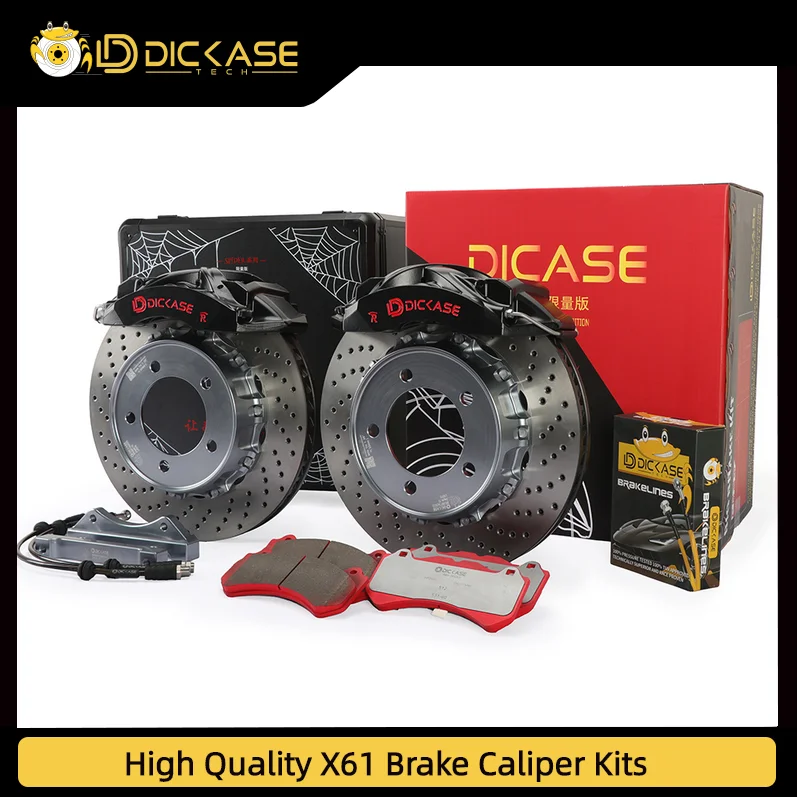 Набор тормозных суппортов из алюминиевого сплава с дисковым ротором 355-405 мм для