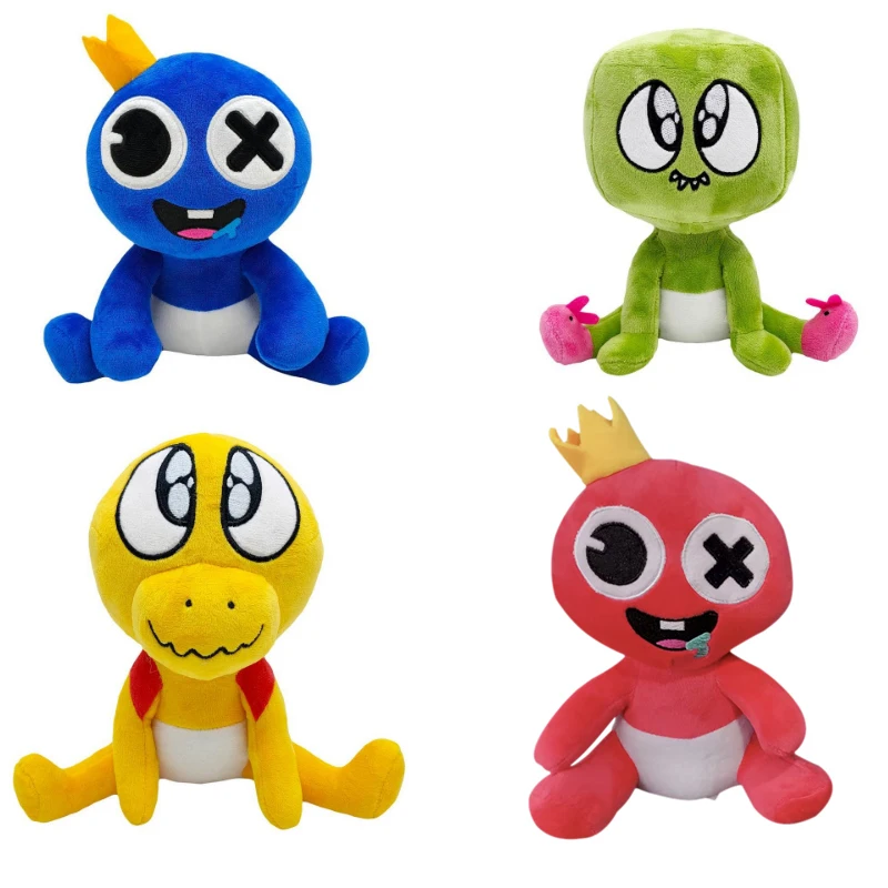 

NEW Rainbow Friends Plush set Toy Cartoon Game Character Doll Blue Monster Soft Stuffed Animals Toys Christmas Gifts
