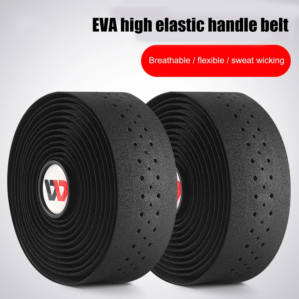 

WEST BIKING Bicycle Handlebar Strap EVA Anti-slip Bicycle Bar Grips Wrap Tape Anti-skid Road Bike Bar Grips Wrap Handlebar Tape