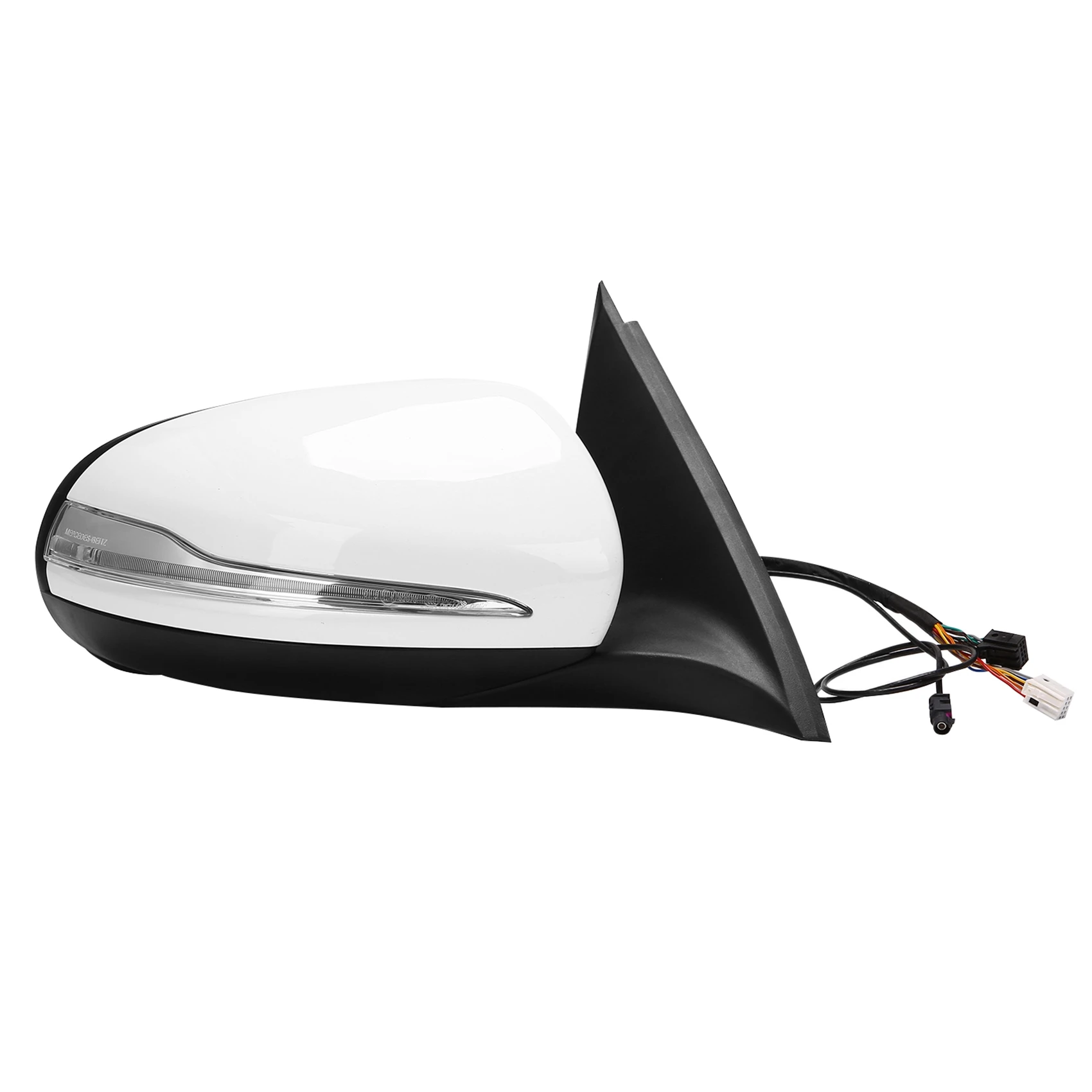 

For Mercedes Benz W253 X253 GLC Class GLC220 GLC300 GLC350 15-21 Right Side Rear View Mirror Assembly Blind Spot White