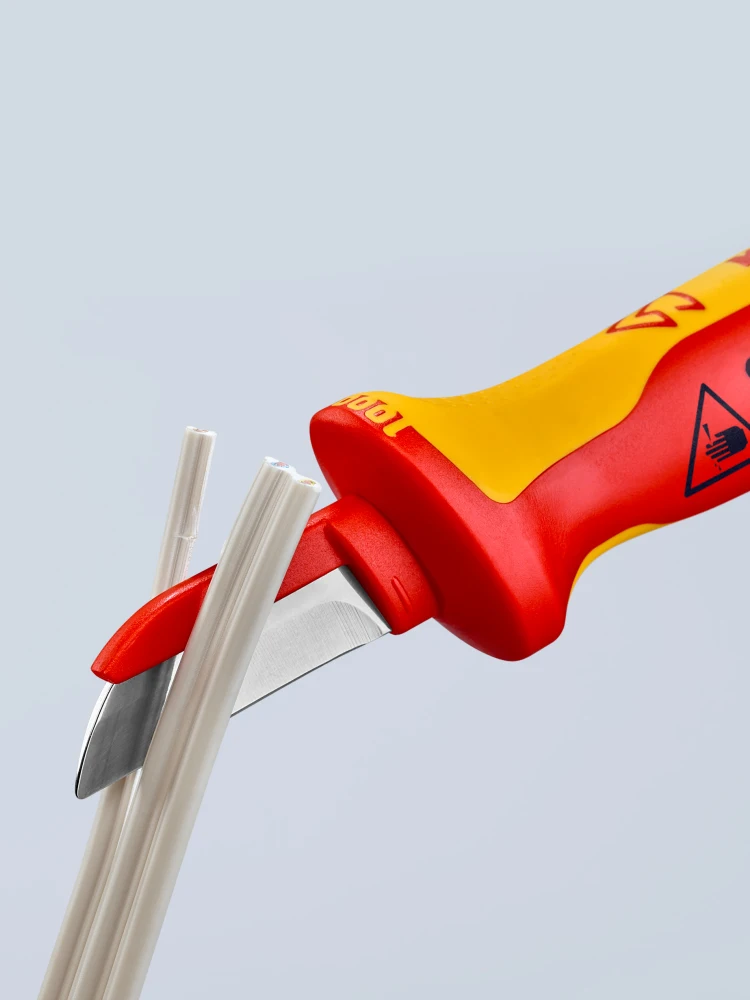 Нож электрика KNIPEX 9854 с изоляцией 1000 В VDE