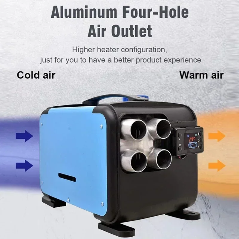 8 кВт 12 В 24 малошумный автомобильный дизельный обогреватель автономный